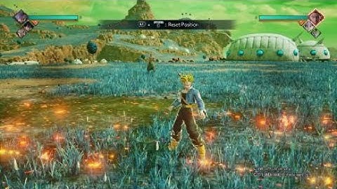 JUMP FORCE Future Trunks Moveset