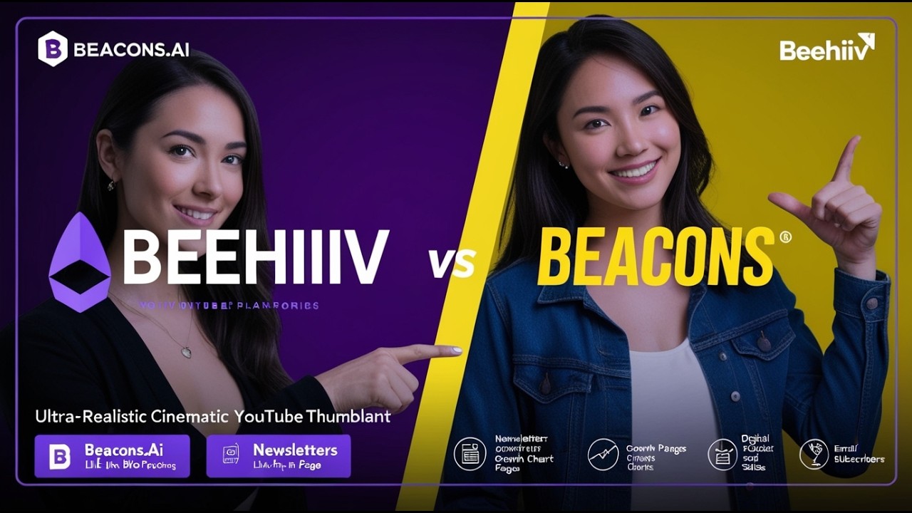 Beehiiv против Beacons.ai — лучший инструмент для создателей и рассылок