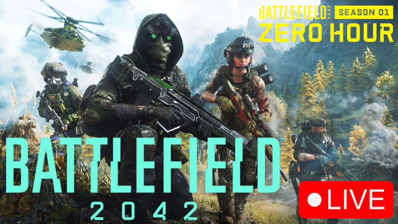 🔴LIVE | Battlefield 2042 | Season 1 IS FINALLY HERE | PS5 | - YouTube