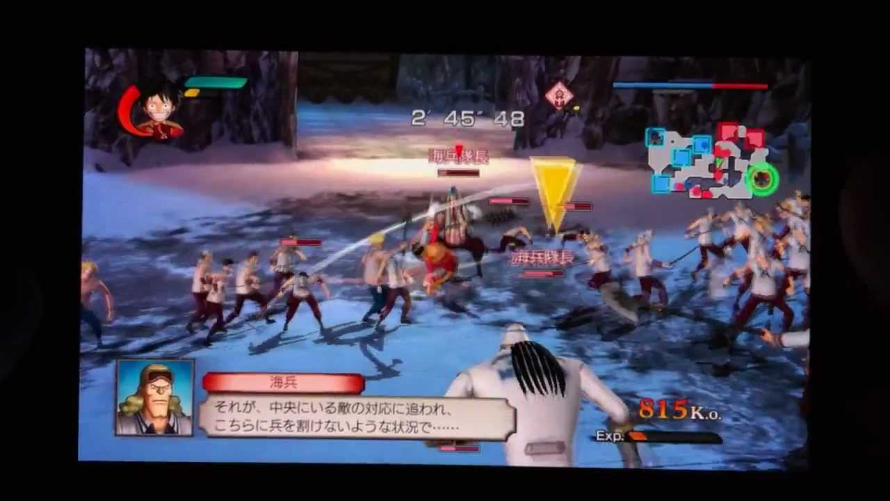 Playstation Vita One Piece Pirate Warriors 2 Kaizoku Musou First Impressions Gameplay More Youtube