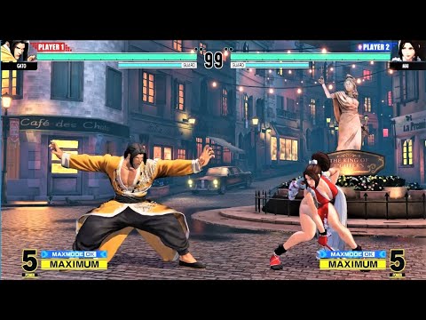 Gato vs Mai Shiranui (Hardest AI) - KOF XV
