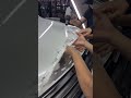 The Car’s Paint Peeled Off When the Film Was Removed—How Is That Possible? #mechanic #tools