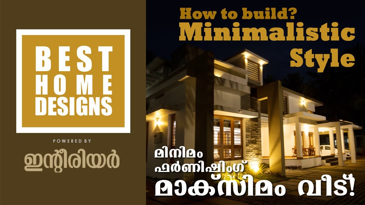 How to Build a Home with Minimalistic Style Minimum Furnishing Maximum Home Home Tour
