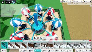 [Roblox: Theme Park Tycoon 2] SPEED BUILD Ep. 5 - NEW RIDES (4.5 STARS)