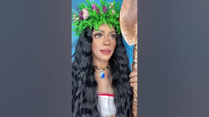 Moana with her little sis 🍃 #simea #moana2 #disney #cctovideonotmine #makeup #shorts #pachie2323