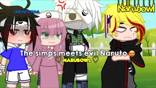 The simps meets Evil Naruto!? || Akatsuki Naru au :D || Narubowl 🍜 || LETZ GET IT || • sxfia ! •