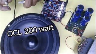 Cara merakit power amplifier 200 watt