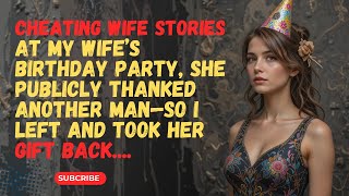 At My Wife’s Birthday Party, She Publicly Thanked Another Man—So I Left and Took Her Gift Back