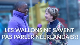 LES WALLONS NE SAVENT PAS PARLER NÉERLANDAIS?! - MICRO TROTTOIR