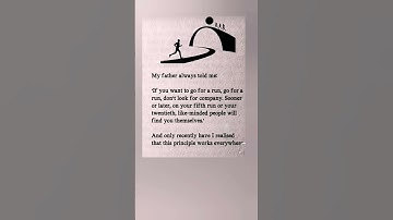 Run your own race — the right people will catch up when it’s time. 🏃‍♂️💭