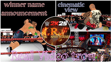WR3D KRF MOD|WINNER NAME ANNOUNCEMENT,CINEMATIC VIEW,REAL VIDEO TRON|UPCOMING BEST WR3D 2K25 MOD