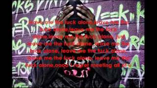 Hopsin-Leave Me Alone (Lyrics)