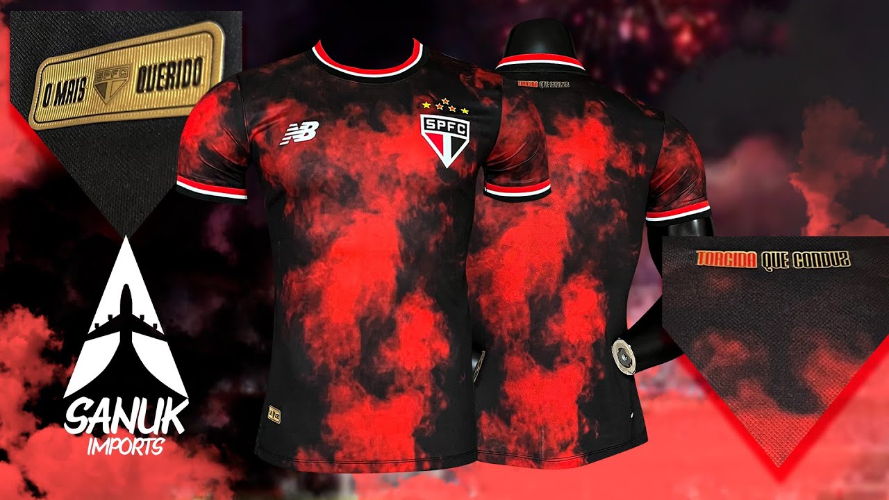 Nova Camisa São Paulo 'Torcida Que Conduz': O SIMBOLISMO E ESTILO DO TRICOLOR! 🔴⚪⚫