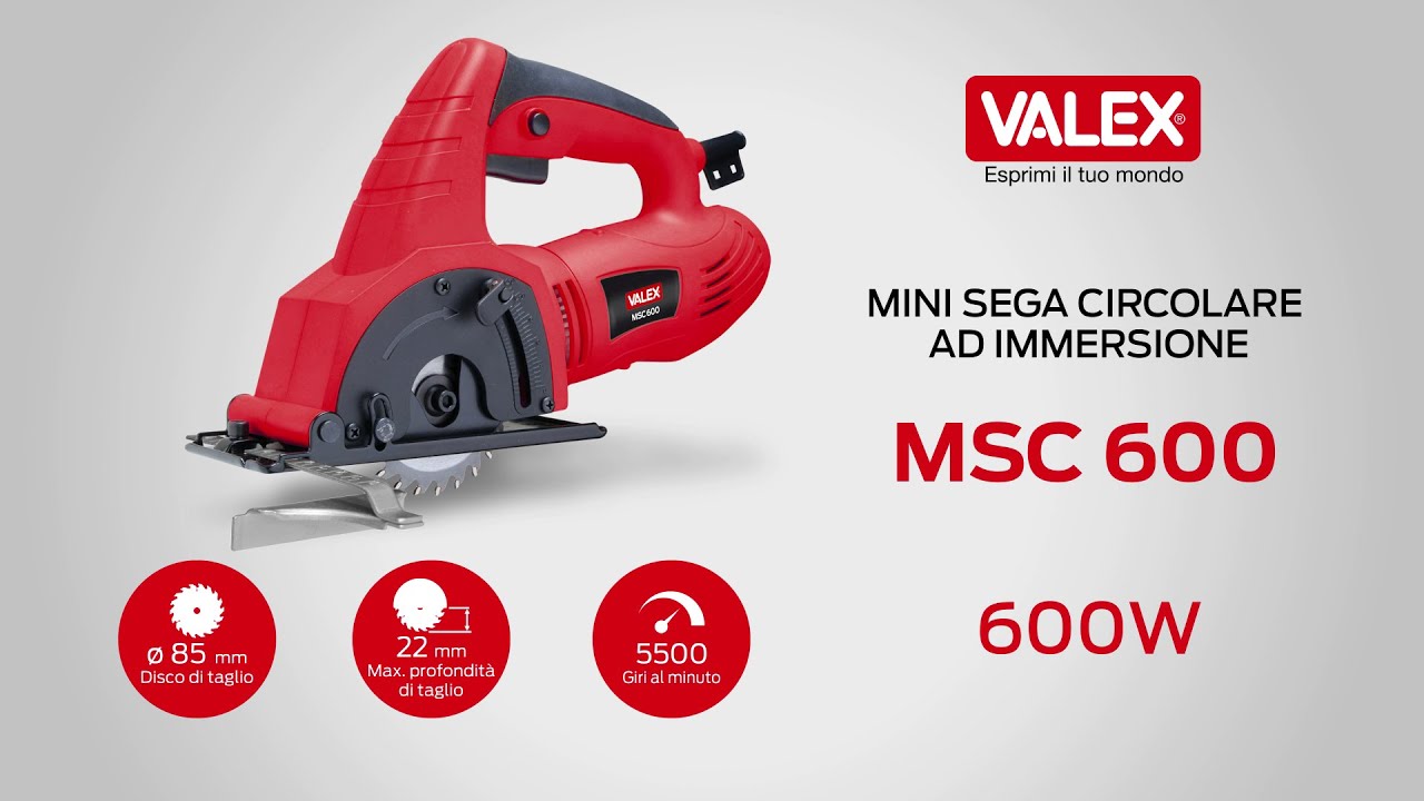 Valex  Minisega Circolare MSC600 