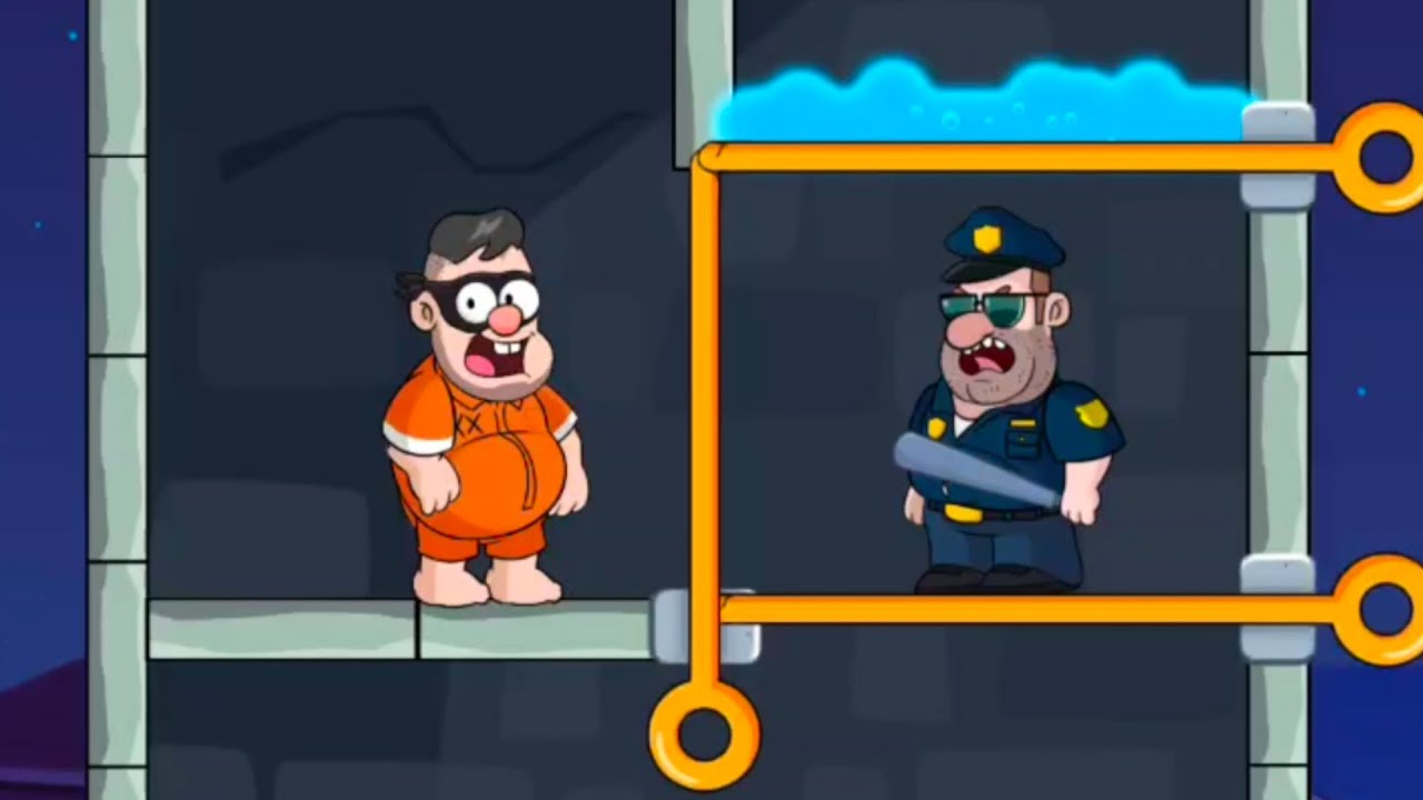 Prison Pin Rescue : Pull Him Out - Gameplay Walkthrough Part 4 Levels 129-145 (Android & iOS) #4