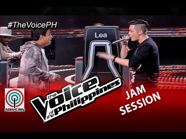 The Voice of the Philippines: Eric Nicolas sings "Get Here" with Coach Bamboo (Season 2)