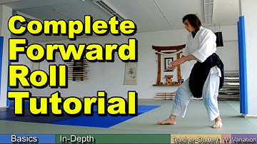 [Aikido Ukemi] Complete Forward Roll Tutorial