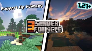 TOP 3 SHADERS FOR MCPE 1.21+‼️Suitable for Survival and Potato Phones screenshot 3