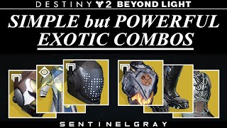 EASY Exotic Combos for New Players || Destiny 2