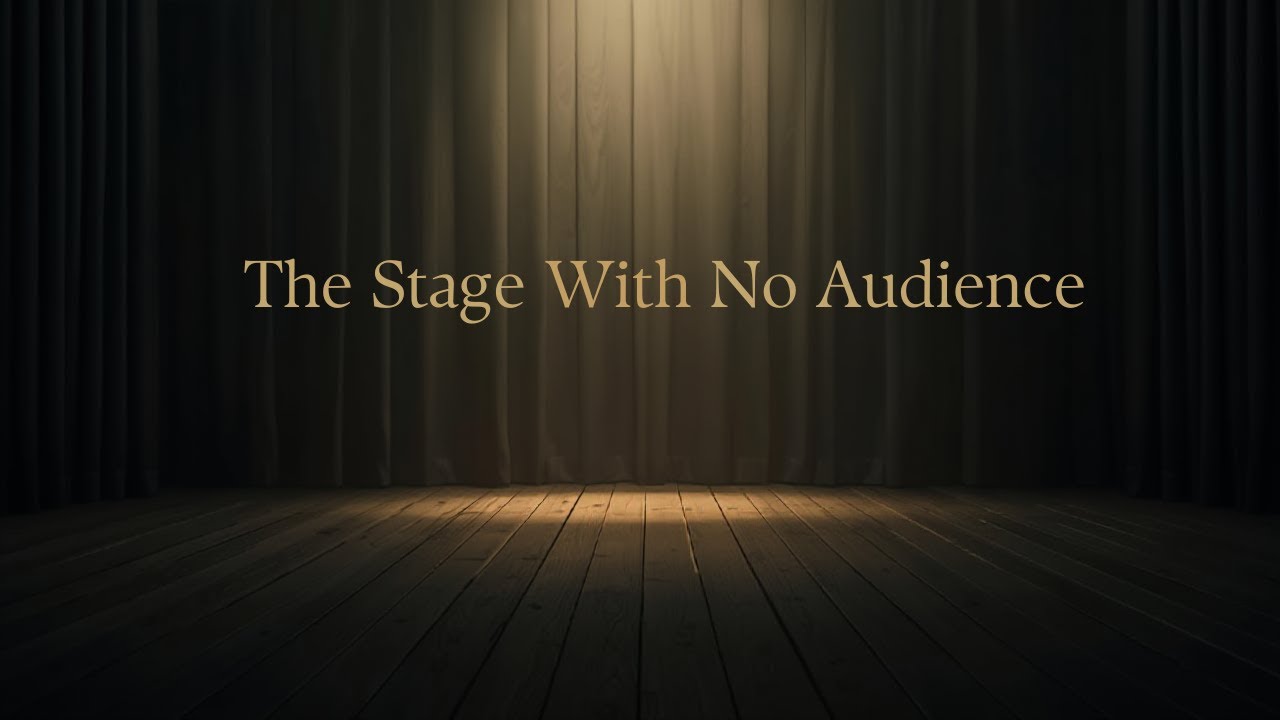 The Stage With No Audience  (Original Song | Lyric Video)