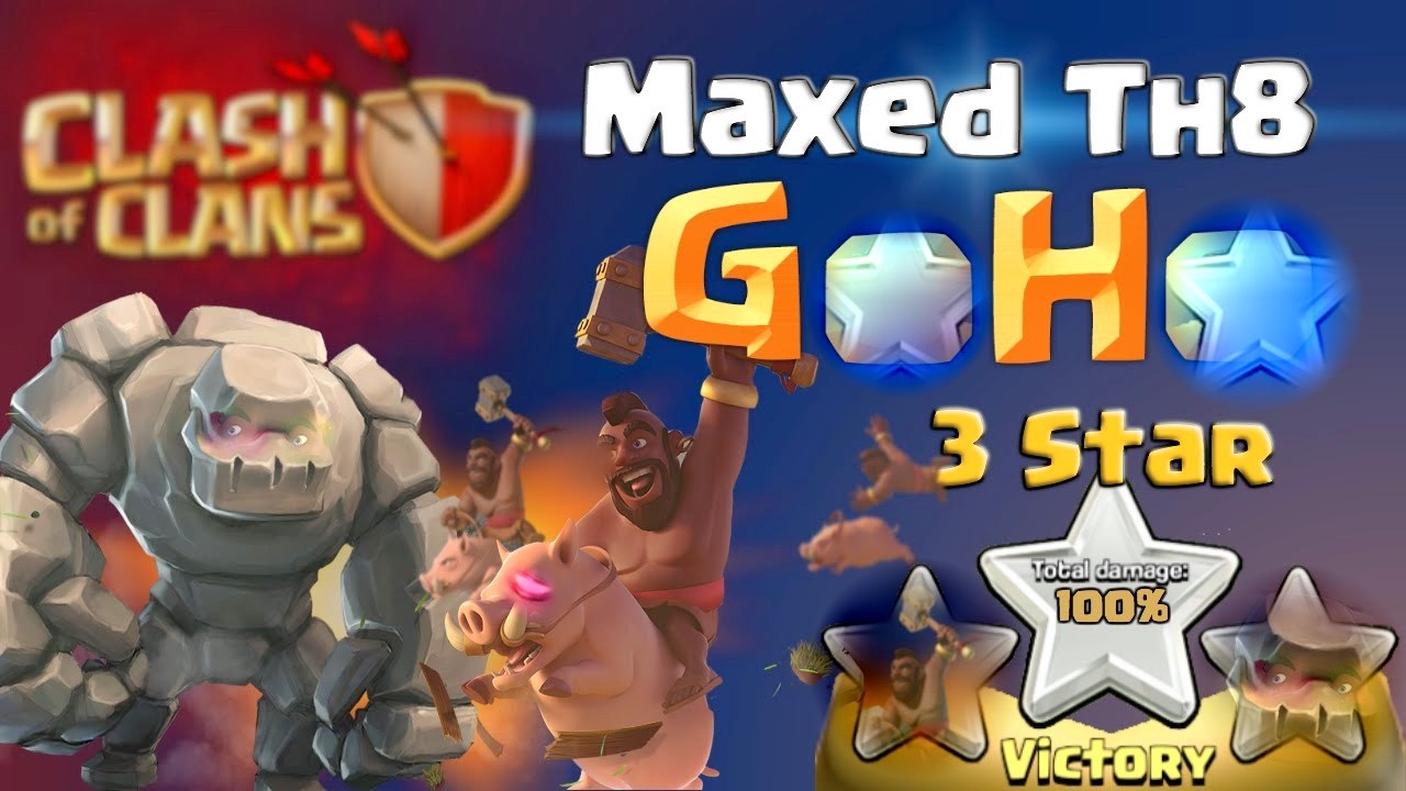 CLASH OF CLAN: GOHO ATTACK STRATEGY 2017
