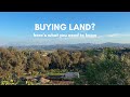 Everything you need to know about buying land