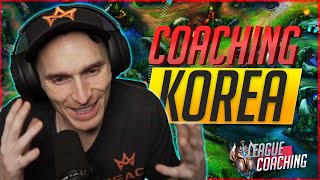 What it's like coaching the KOREAN server (NA sucks)