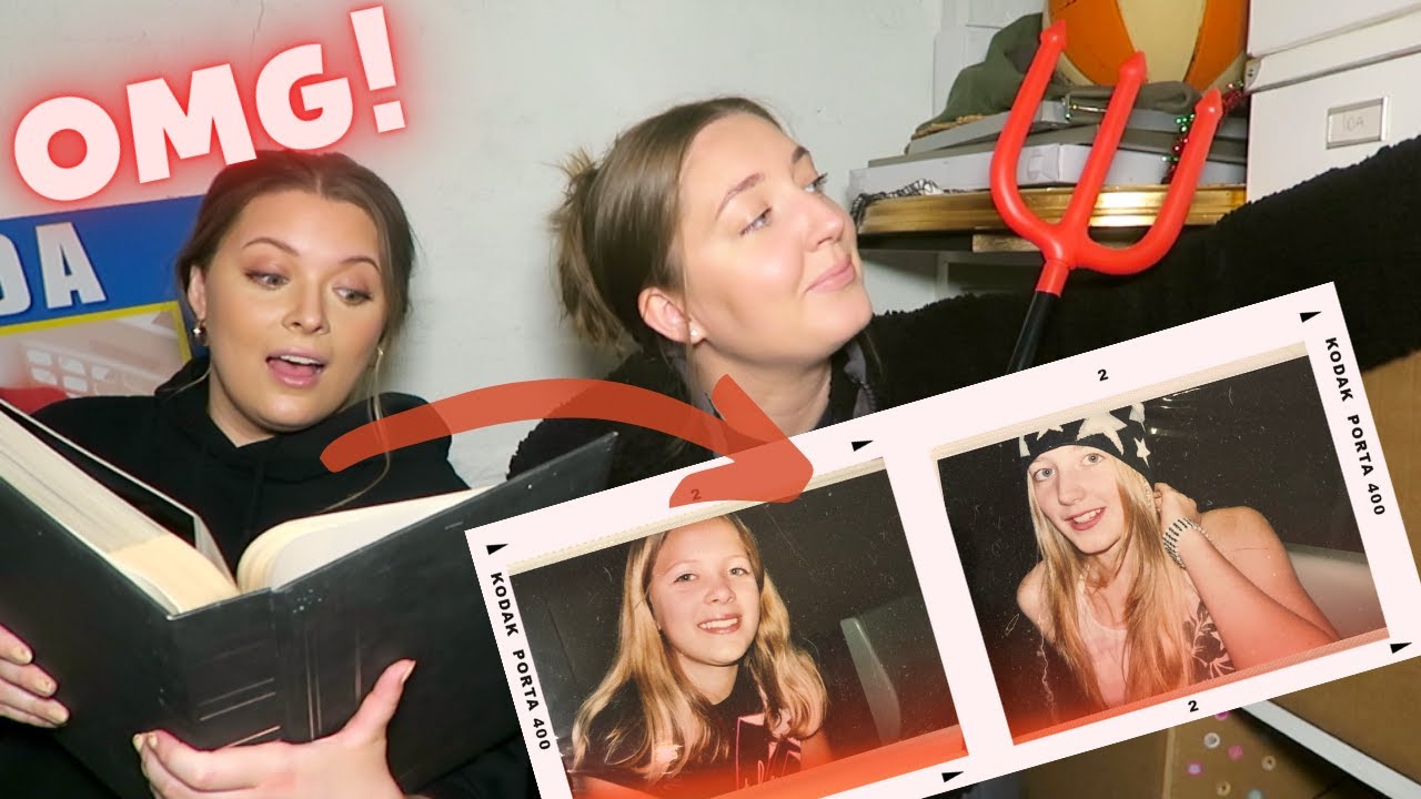 går igenom idas förråd!! (gamla bilder osv)