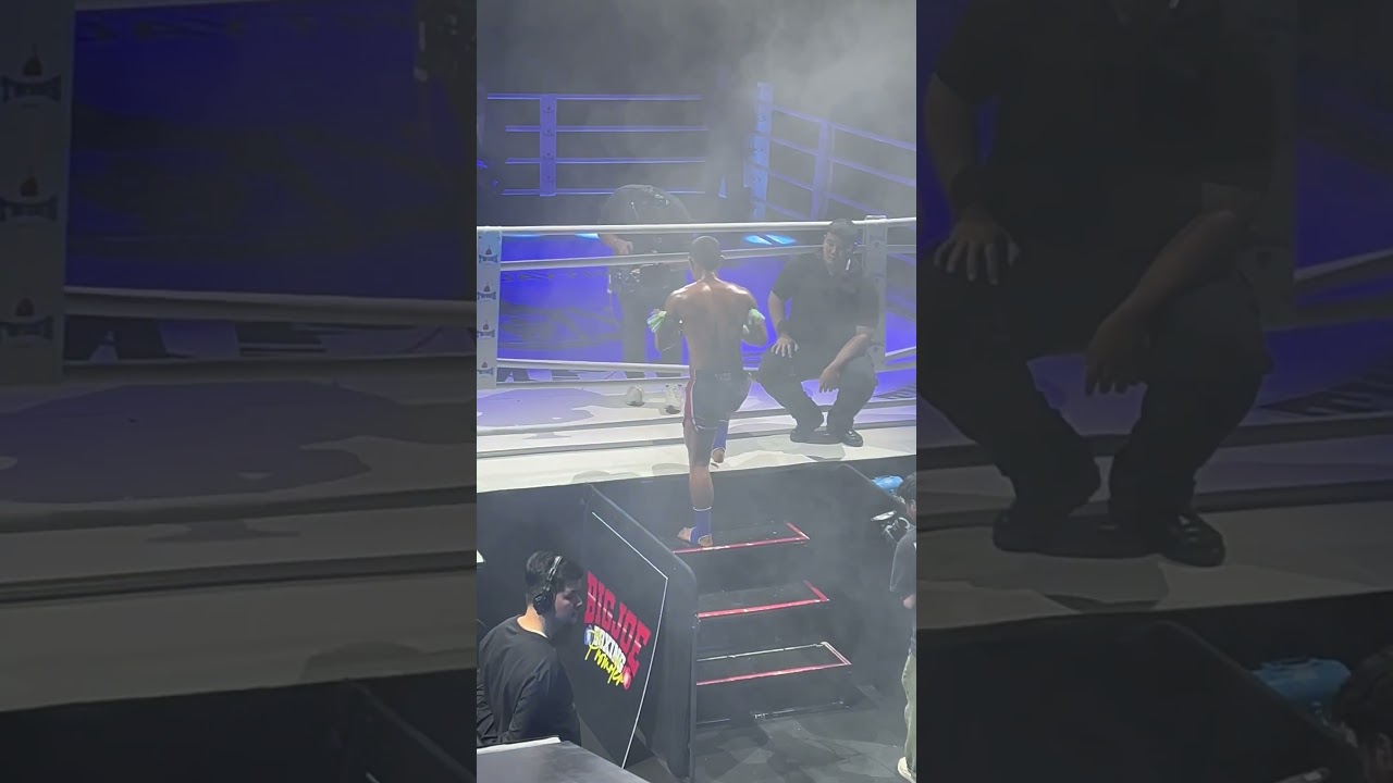 WKN Championship entrance at lumpinee stadium Thailand by Big Joe promotion 