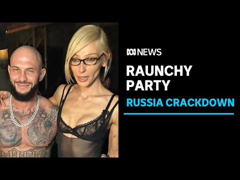 An 'almost naked' party of Russian elites brings jail time, a lawsuit and apologies | ABC News