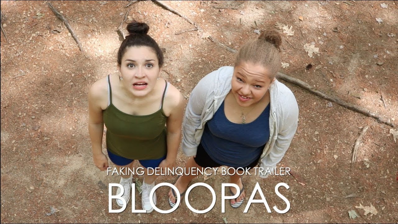 Faking Delinquency Book Trailer  Bloopers