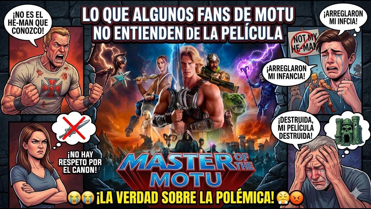 Como disfrutar de la Pelicula de Masters of the Universe 2026-- Arte y Conversa