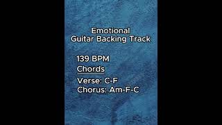 Emotional Backing Track For Guitar