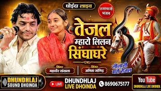तेजल म्हारो लिलन सिंघाघरे || MAHAVEER SANKHLA / ANITA JANGID / DHOINDA LIVE / Leelan maro tejal