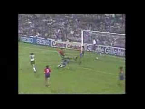 Gerry Armstrong's Goal for Northern Ireland v Spain in the 1982 World Cup