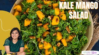 Healthy Kale Mango Salad Recipe