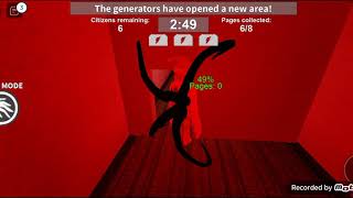 Играем в игру stop it , Slender стал Слендером