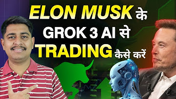 LIVE DEMO Grok 3 Al Trading In Crypto or Stock Market | Elon Musk X Grok 3 Al | Algo Trading