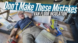 9 Van Floor Mistakes To Avoid When Doing A DIY Van Floor Build | Minivan Conversion Floor Mistakes