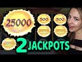 MEGA BALL DROPPED! 2 HANDPAY JACKPOTS on Dragon Link!