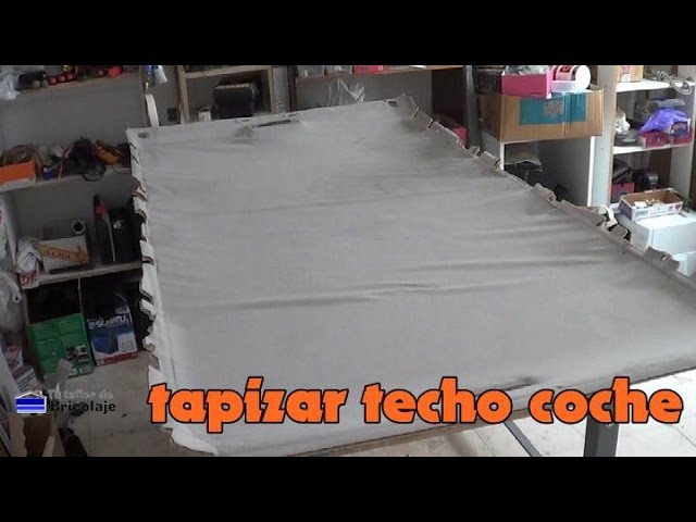 Como Tapizar Techo de Costuras ( 1965 El Camino) - Tapiceria 