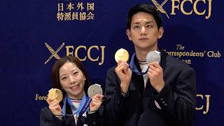 「りくりゅう」が会見