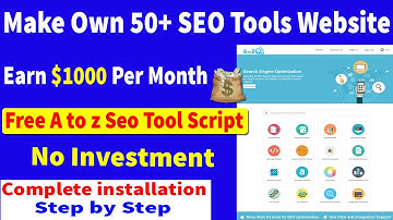 Make Own 50+ seo tools website || Free A to z seo Tools Script Download || atoz seo tools