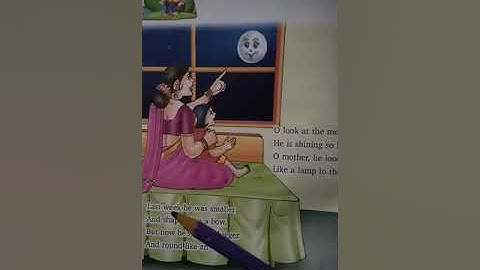 AKPS, Class 1, Sub English, Chapter 5, The Moon