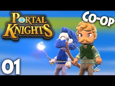 Portal Knights Multiplayer - Episode 1 - Forging Our Heroes [Co-op]