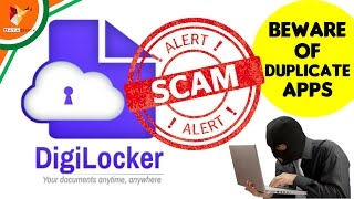 Beware of Duplicate Digi Locker App - HINDI - Data Dock
