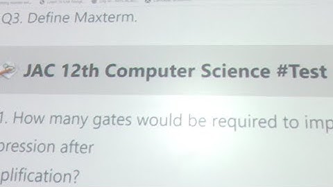 #ComputerScience 12th I  Boolean  Algebra  Revision 29 Sept
