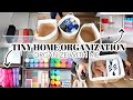 ORGANIZE WITH ME | TINY HOME ORGANIZATION | DECLUTTER CLEAN WITH ME | EXTREME MOTIVATION 2021