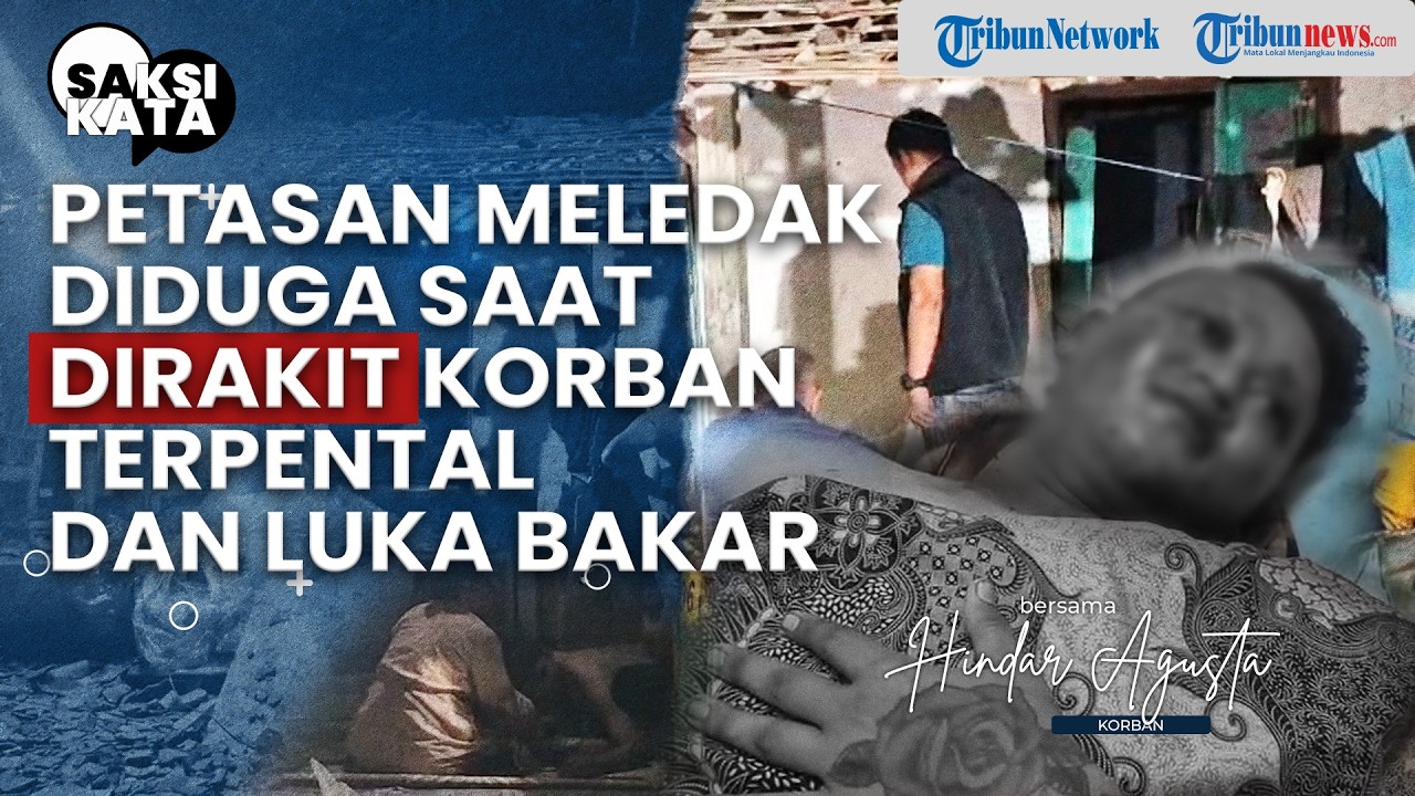 Kesaksian Korban Ledakan Petasan di Ponorogo, Terpelanting hingga Alami Luka Bakar #SAKSIKATA