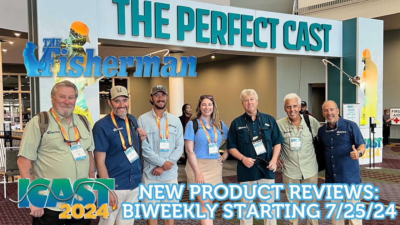 The Fisherman Magazine at ICAST - New Product Reviews for '24 & '25